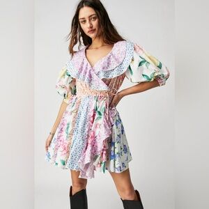 FillyBoo x Free People Love Street Wrap Dress NWT